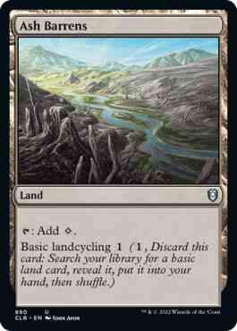 Ash Barrens [880] [Commander Legends: Battle for Baldur's Gate] [Non-Foil]