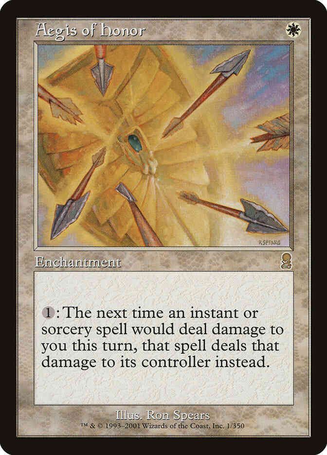 Aegis of Honor [1] [Odyssey] [Non-Foil]