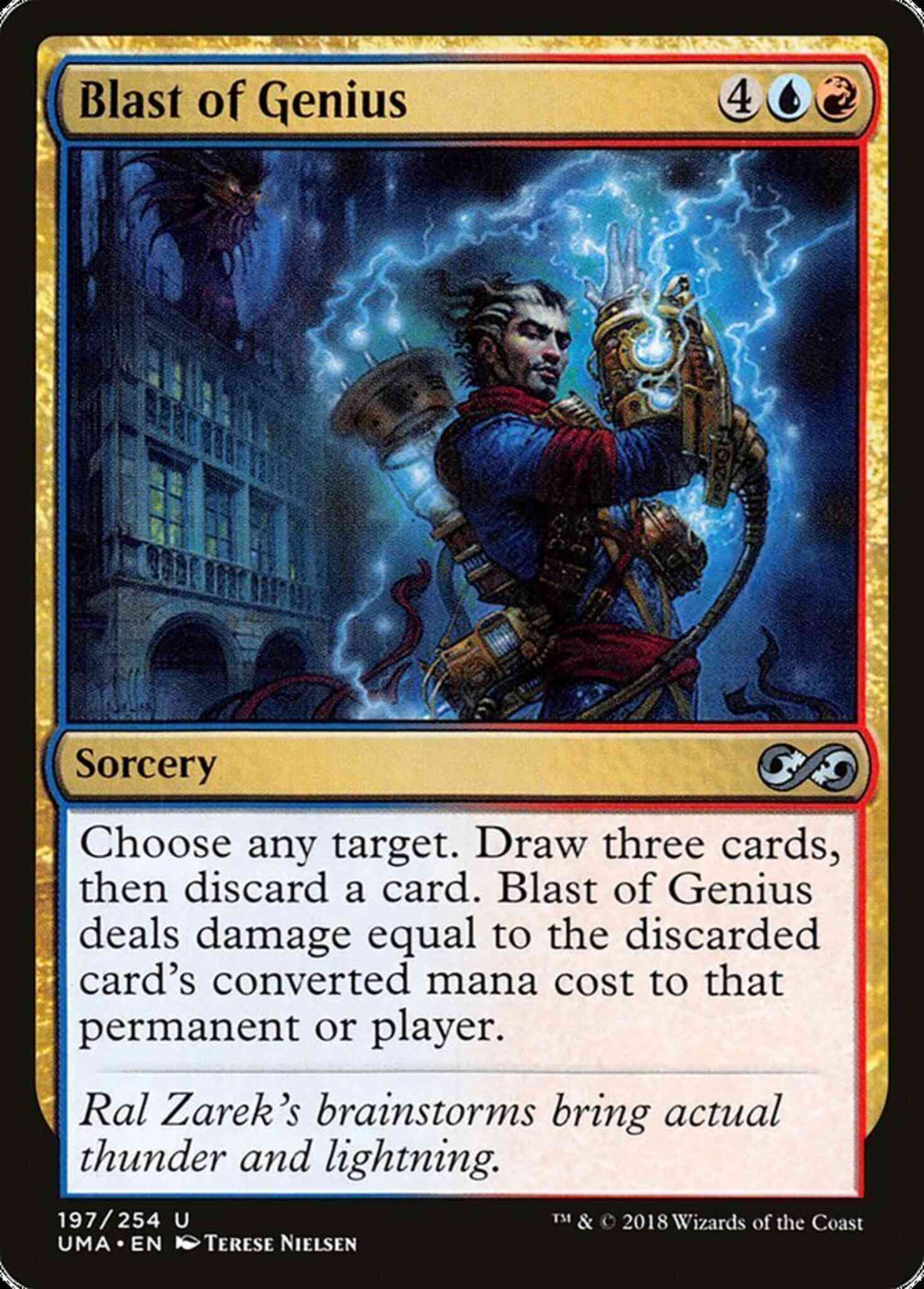 Blast of Genius [197] [Ultimate Masters] [Non-Foil]