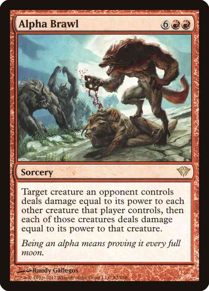 Alpha Brawl [82] [Dark Ascension] [Non-Foil]