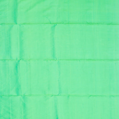 Mustard Handloom Soft Silk Saree With Floral Motifs-Mustard