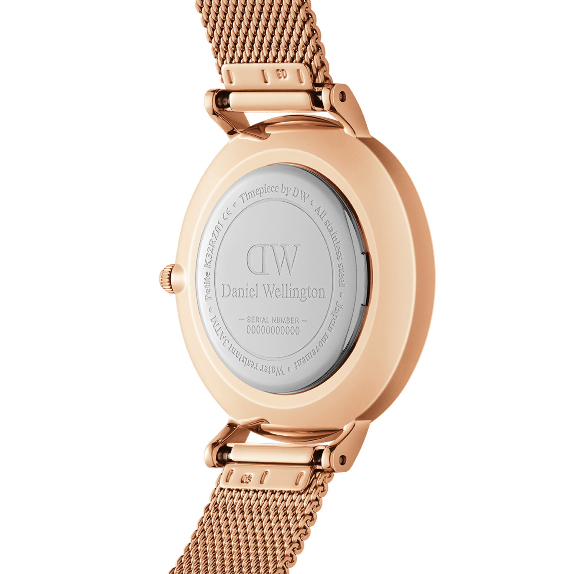 Petite Amber Brown & Rose Gold