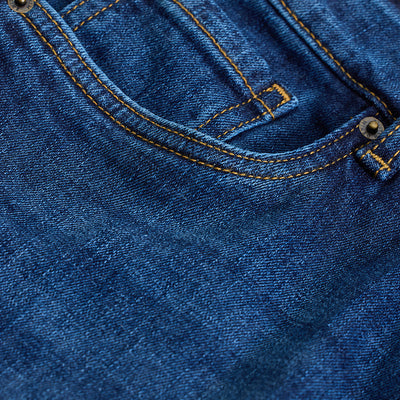 Dark Blue Regular Fit Jeans