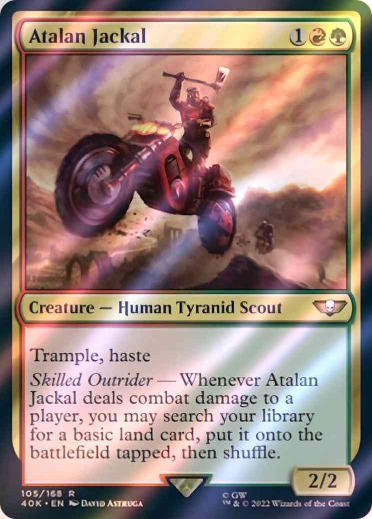 Atalan Jackal [105] [Universes Beyond: Warhammer 40,000] [Surge Foil]