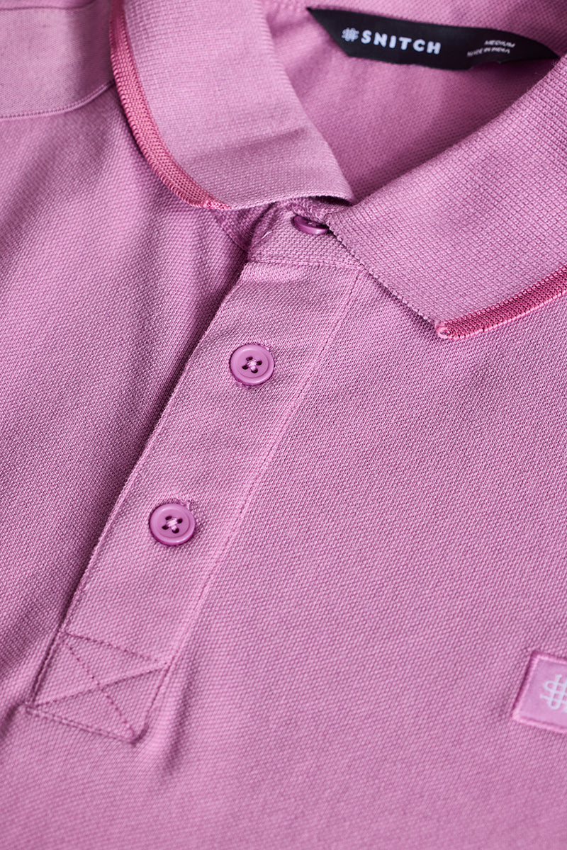 Believe Pink Polo T-Shirt