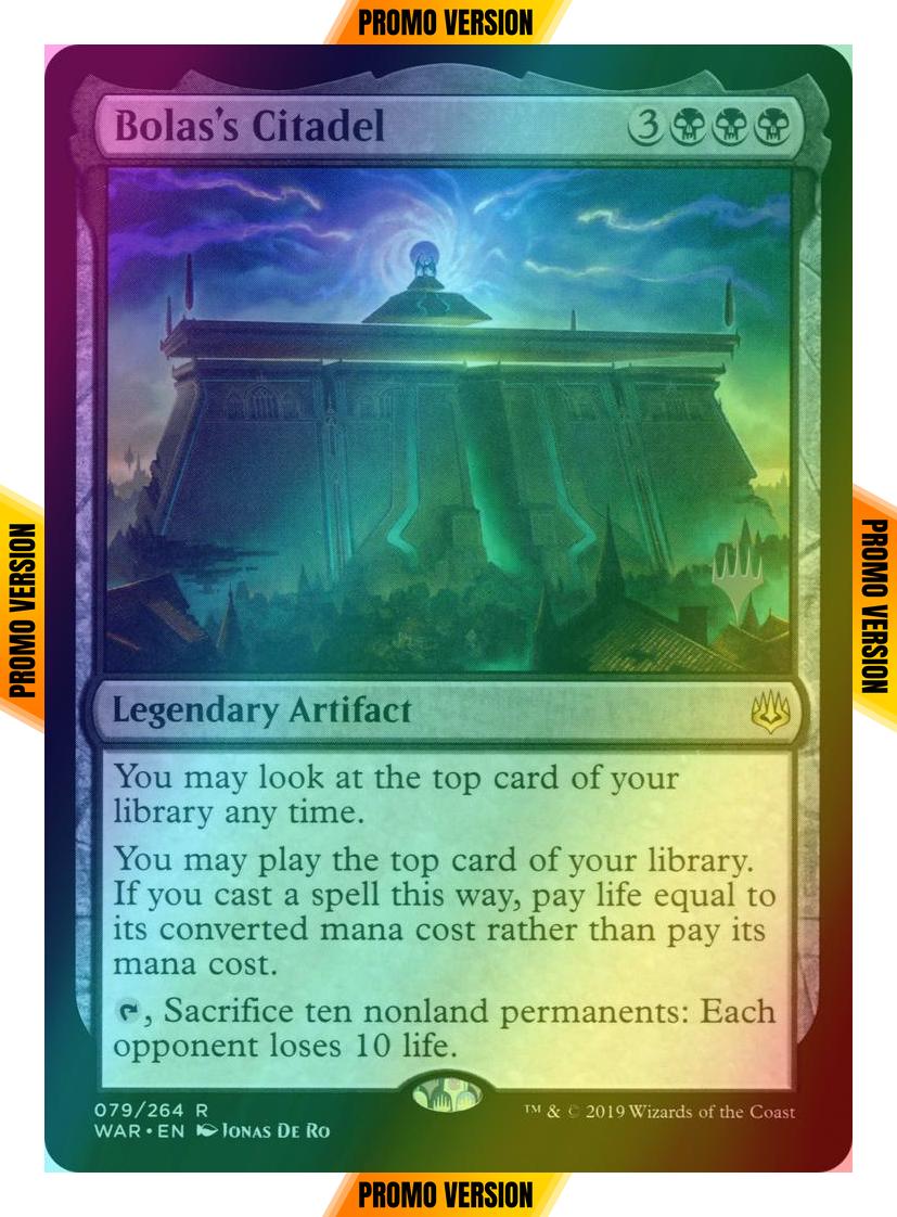 Bolas's Citadel [Promo Pack] [79p] [War of the Spark Promos] [Foil]