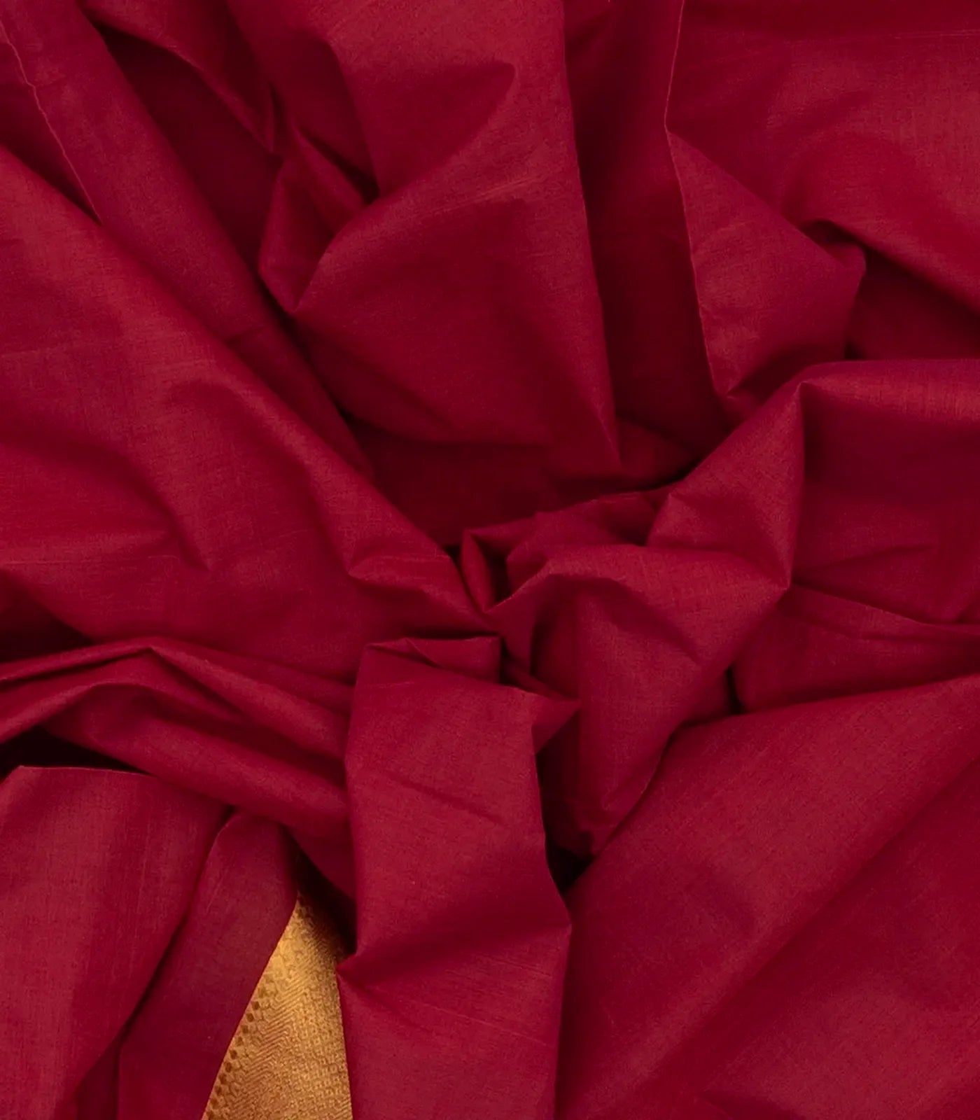 Pink Mangalagiri Cotton Saree With Contrast Zari Border