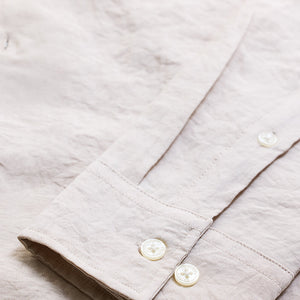 Cream Slim Fit Shirt