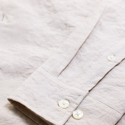 Cream Slim Fit Shirt