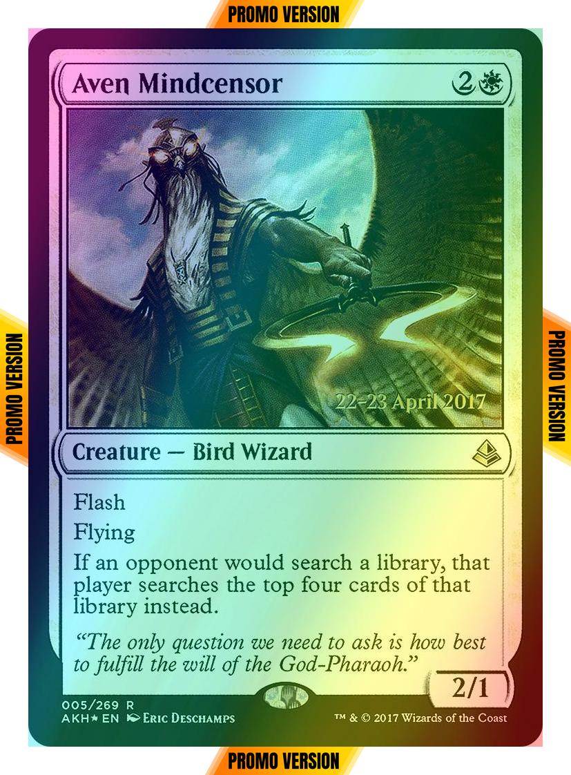 Aven Mindcensor [5s] [Amonkhet Promos] [Foil]