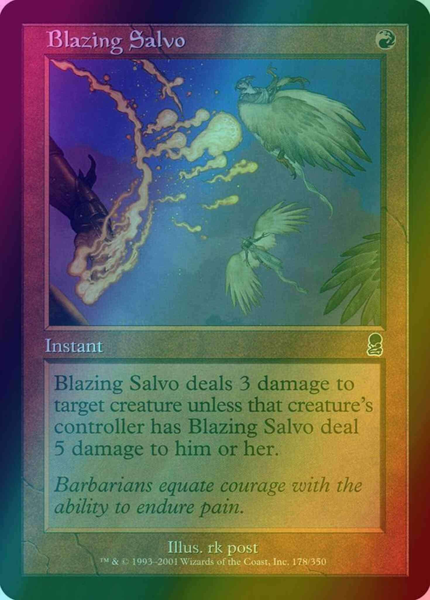 Blazing Salvo [178] [Odyssey] [Foil]