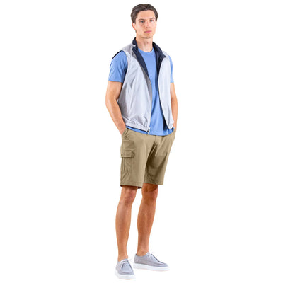 Be Gentle Stretch Active Cargo Taupe Brown Shorts