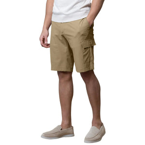 Be Gentle Stretch Active Cargo Taupe Brown Shorts