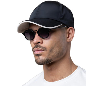 Be Gentle Waterproof Gloss Pet Black Baseball Cap