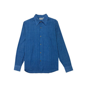 HandWoven Indigo Shirt [Unisex]