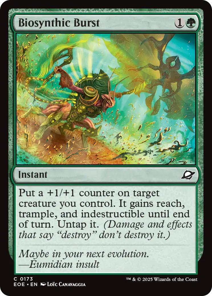 Biosynthic Burst [173] [Edge of Eternities] [Non-Foil]