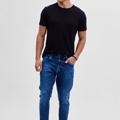 Navy Skinny Fit Jeans