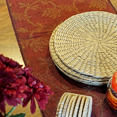 Beet Nut Butter Cup (Table Runner)