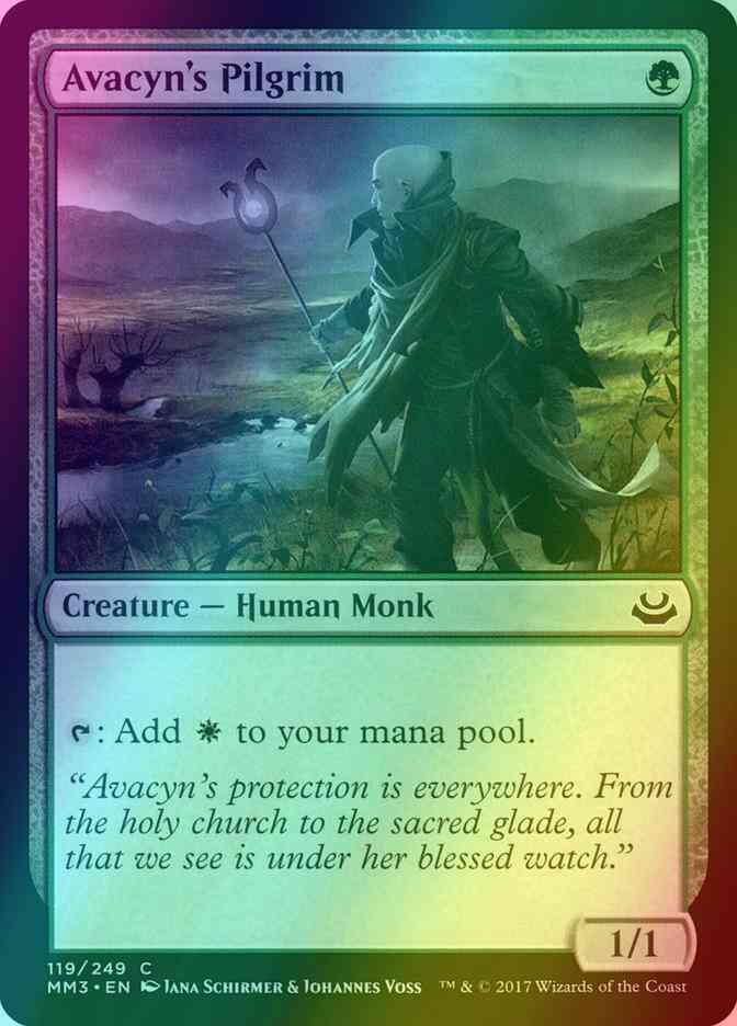 Avacyn's Pilgrim [119] [Modern Masters 2017] [Foil]