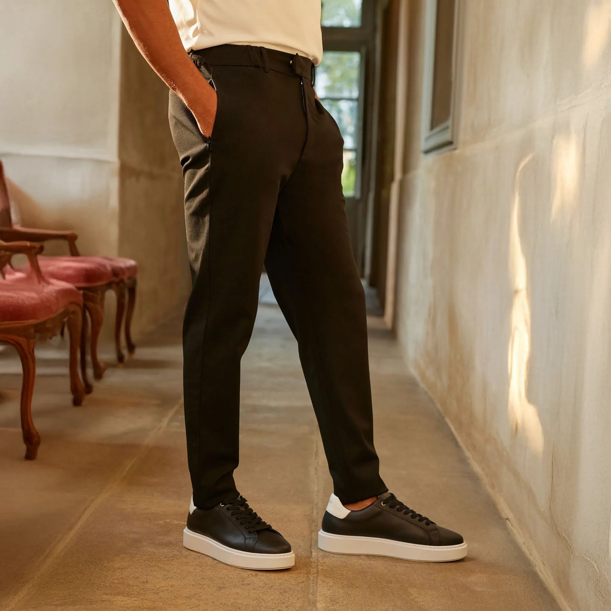 Belier 24hr Black Trousers
