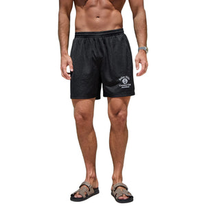 Belier Black Mesh Shorts