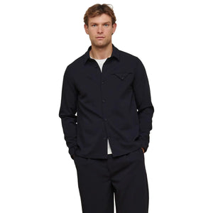 Belier Chest Pocket Navy Shirt
