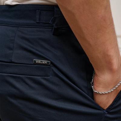 Belier Essential Side Adjuster Navy Trousers