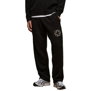 Belier Mohair Knit Black Sweatpants