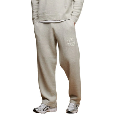 Belier Mohair Knit Marl Grey Sweatpants