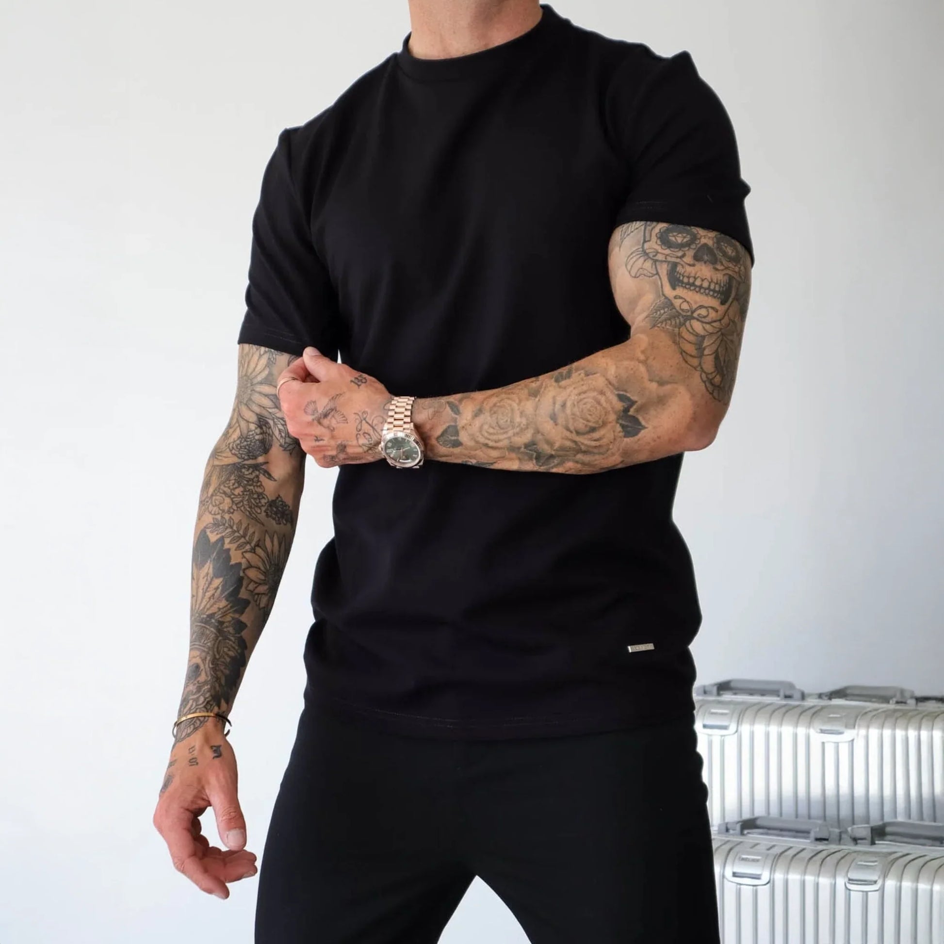 Belier Premium Black T Shirt
