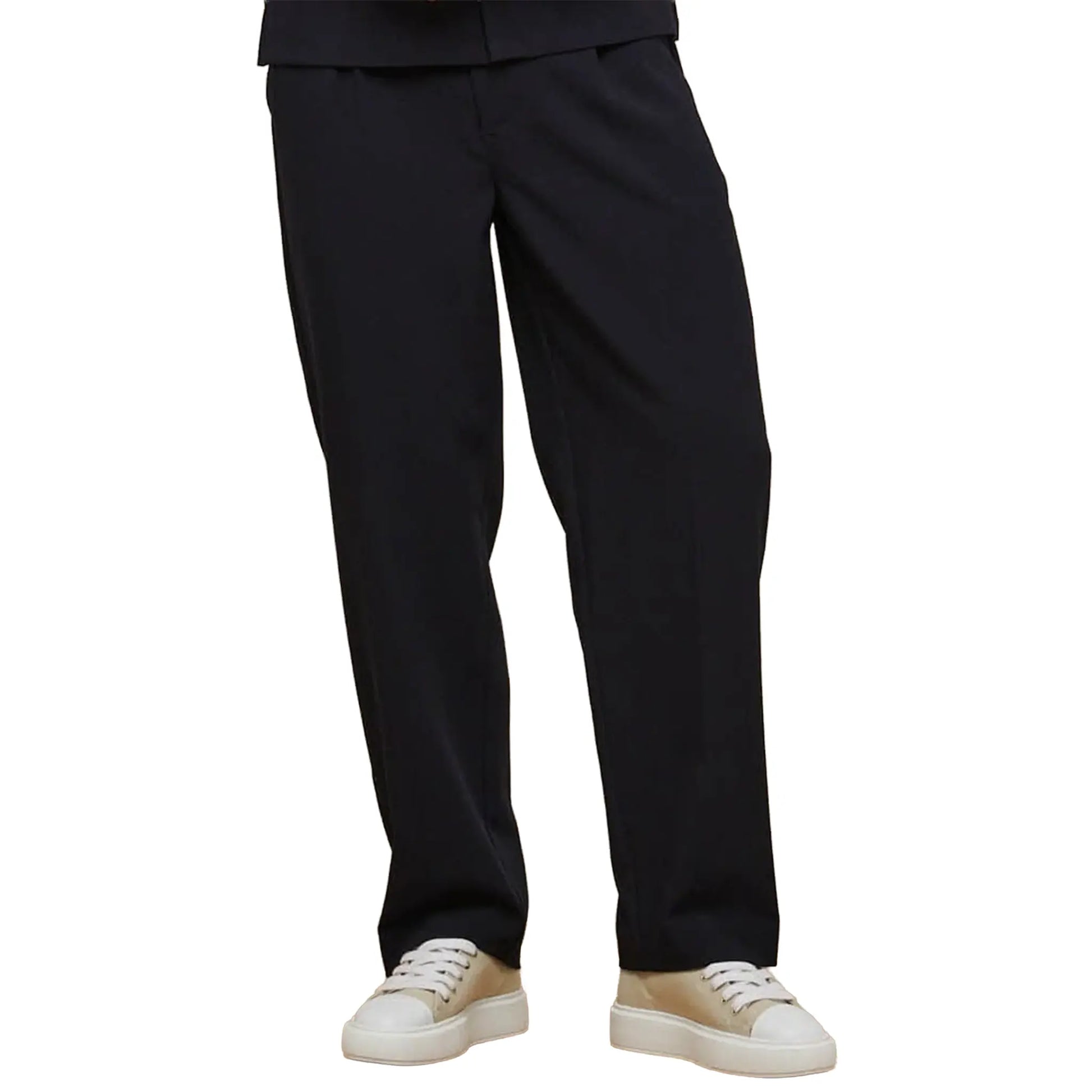 Belier Relaxed Fit Navy Trousers