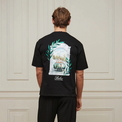 Belier Val d'Isère Arch Black T-Shirt