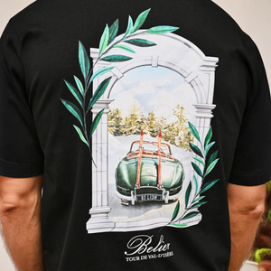 Belier Val d'Isère Arch Black T-Shirt