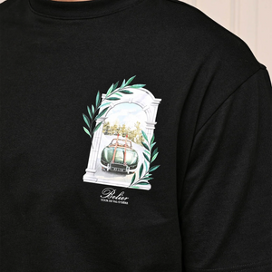 Belier Val d'Isère Arch Black T-Shirt
