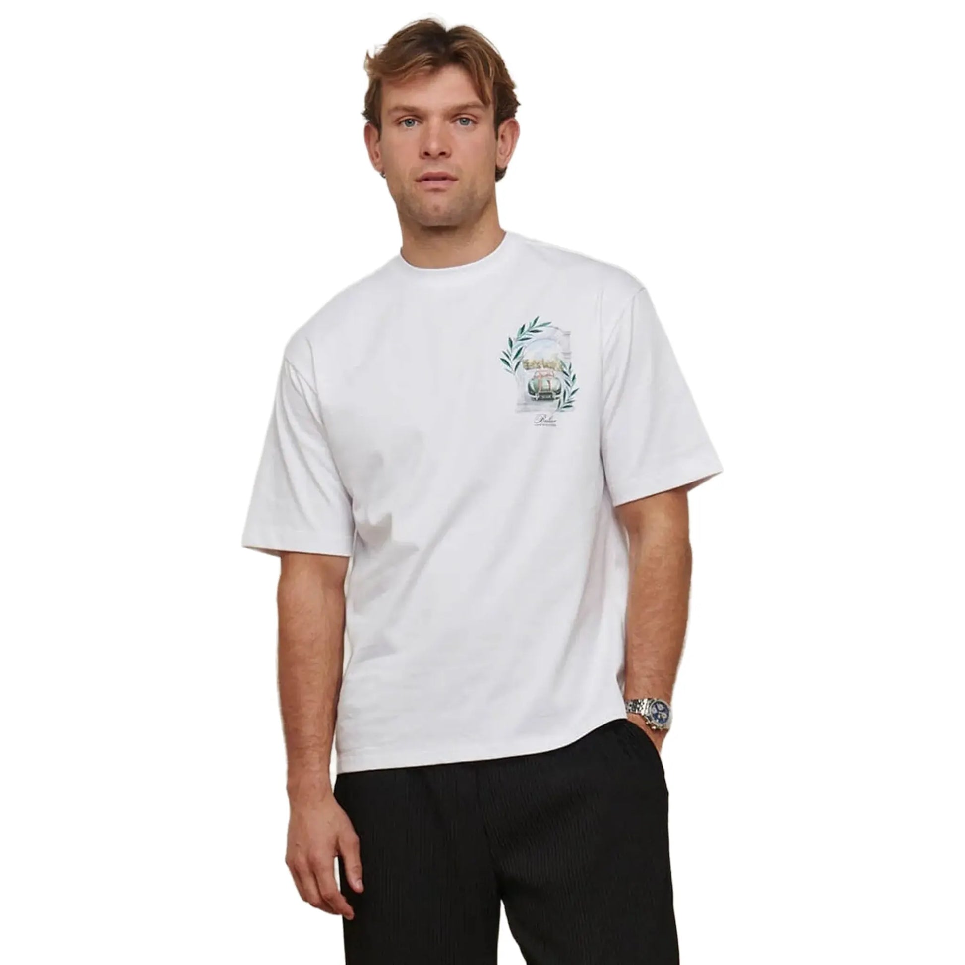 Belier Val d'Isère Arch White T Shirt