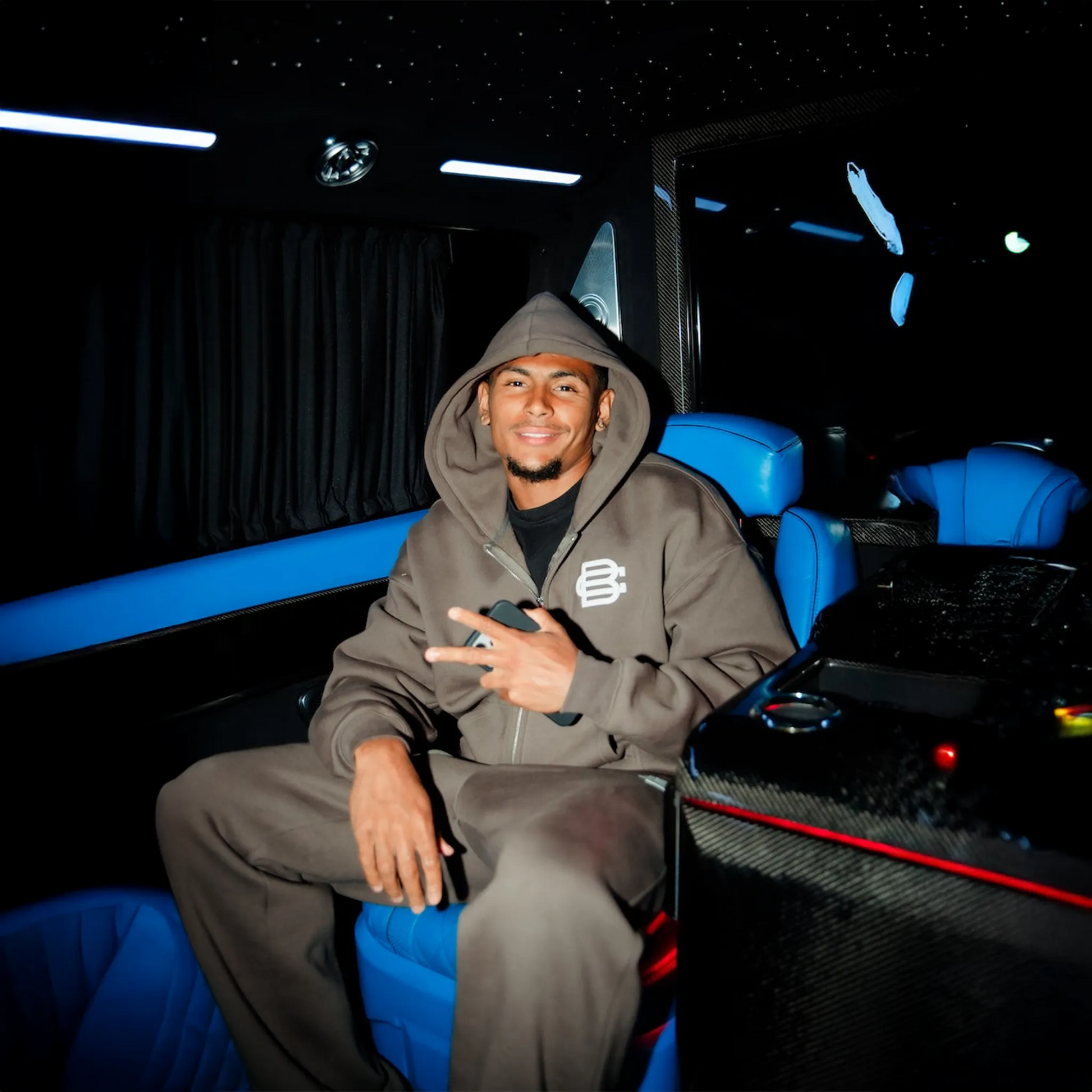 Bénir Clothing Bénir Club Match Day Storm Zip-Up Hoodie