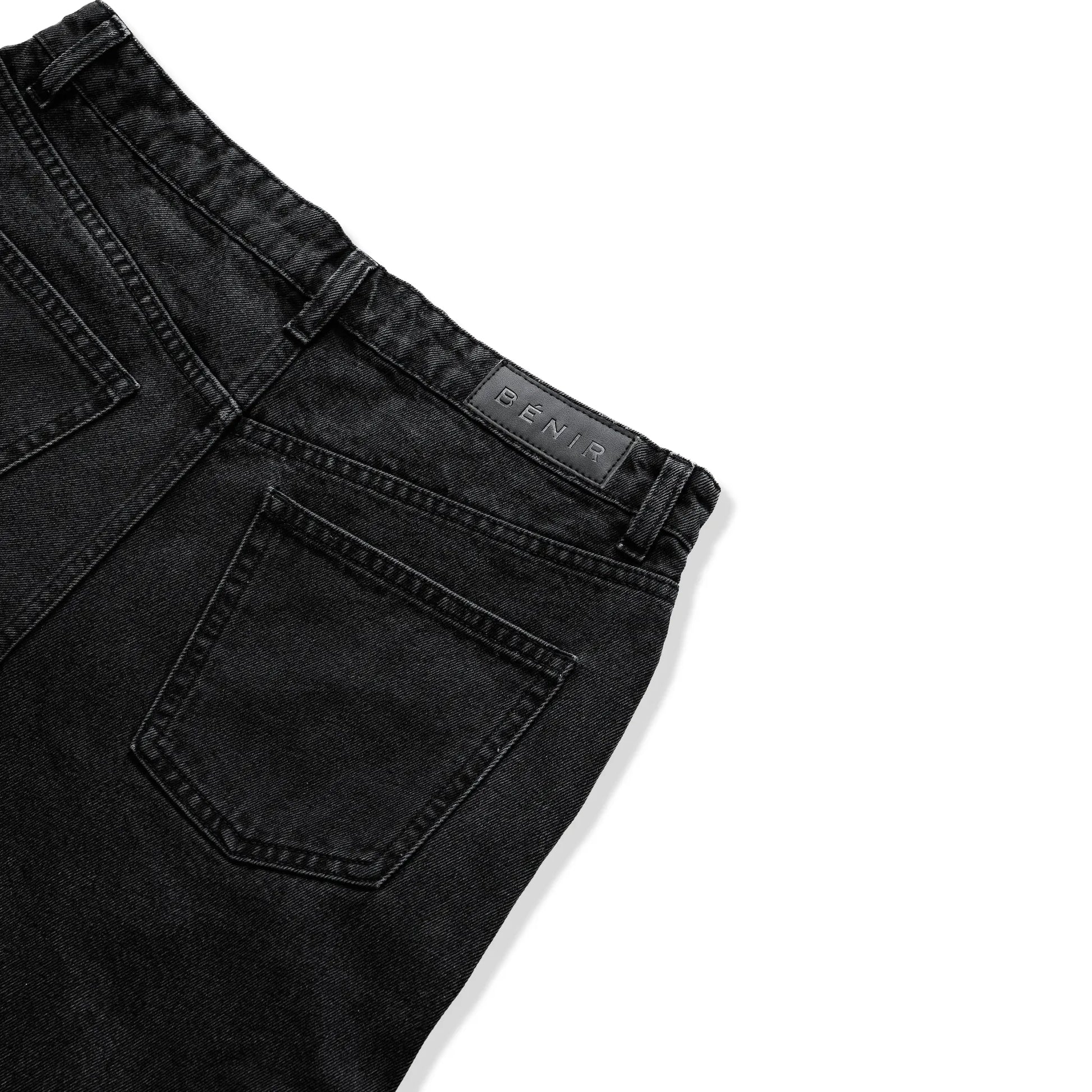 Bénir Clothing Cargo Carpenter Black Jeans