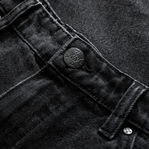 Bénir Clothing Cargo Carpenter Black Jeans