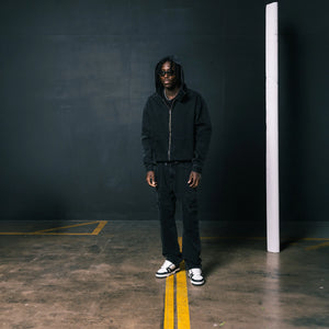 Bénir Clothing Cargo Carpenter Black Jeans