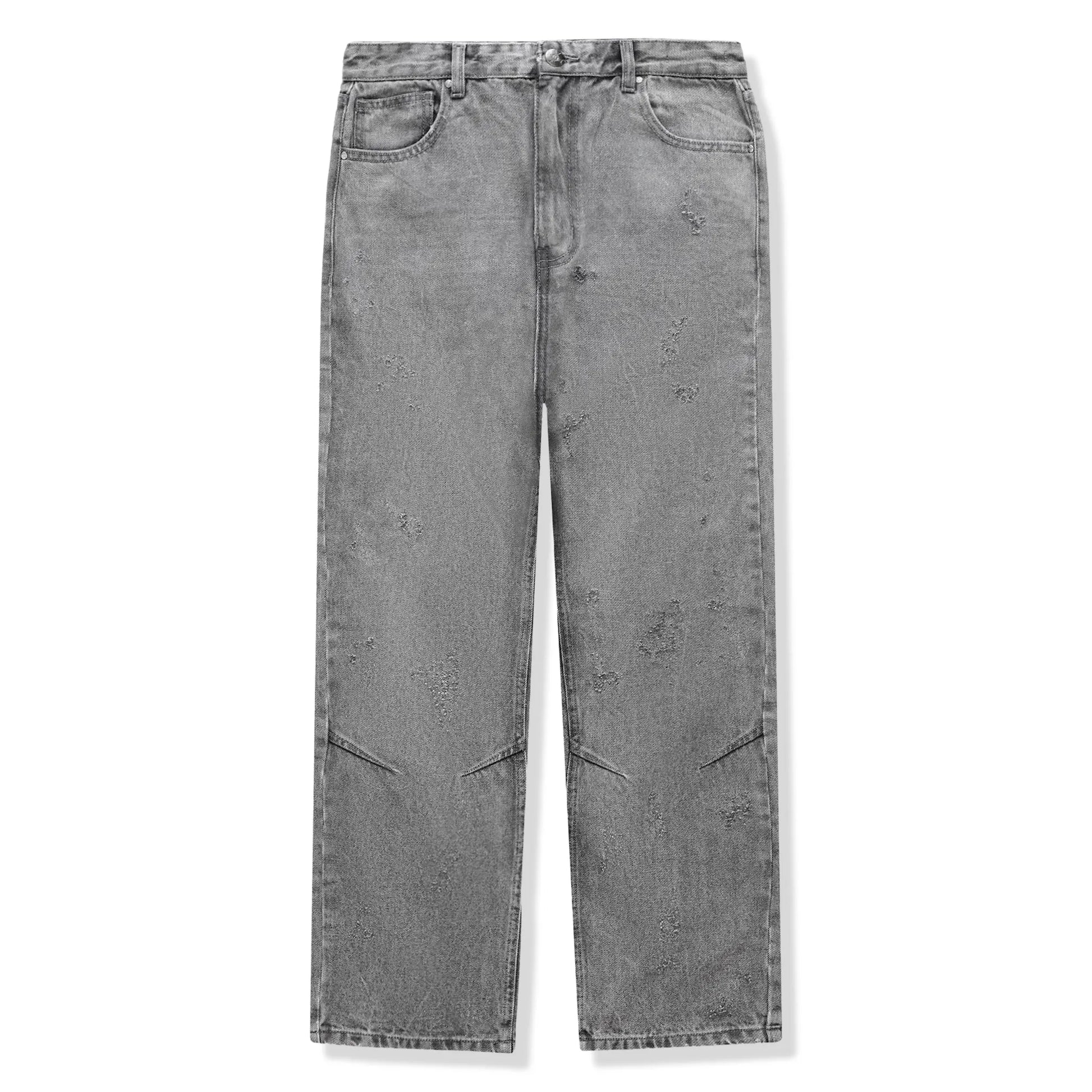 Bénir Clothing Distressed Stone Grey Jeans