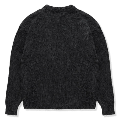 Bénir Clothing Mohair Knit BC Black Sweatshirt