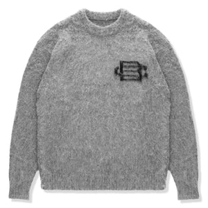 Bénir Clothing Mohair Knit BC Light Grey Sweatshirt