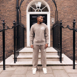 Bénir Clothing Mohair Knit BC Taupe Sweatpants