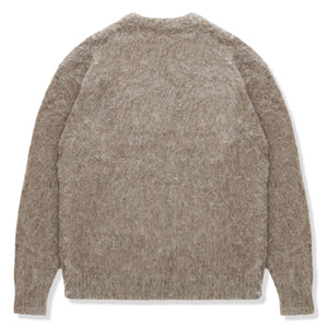 Bénir Clothing Mohair Knit BC Taupe Sweatshirt