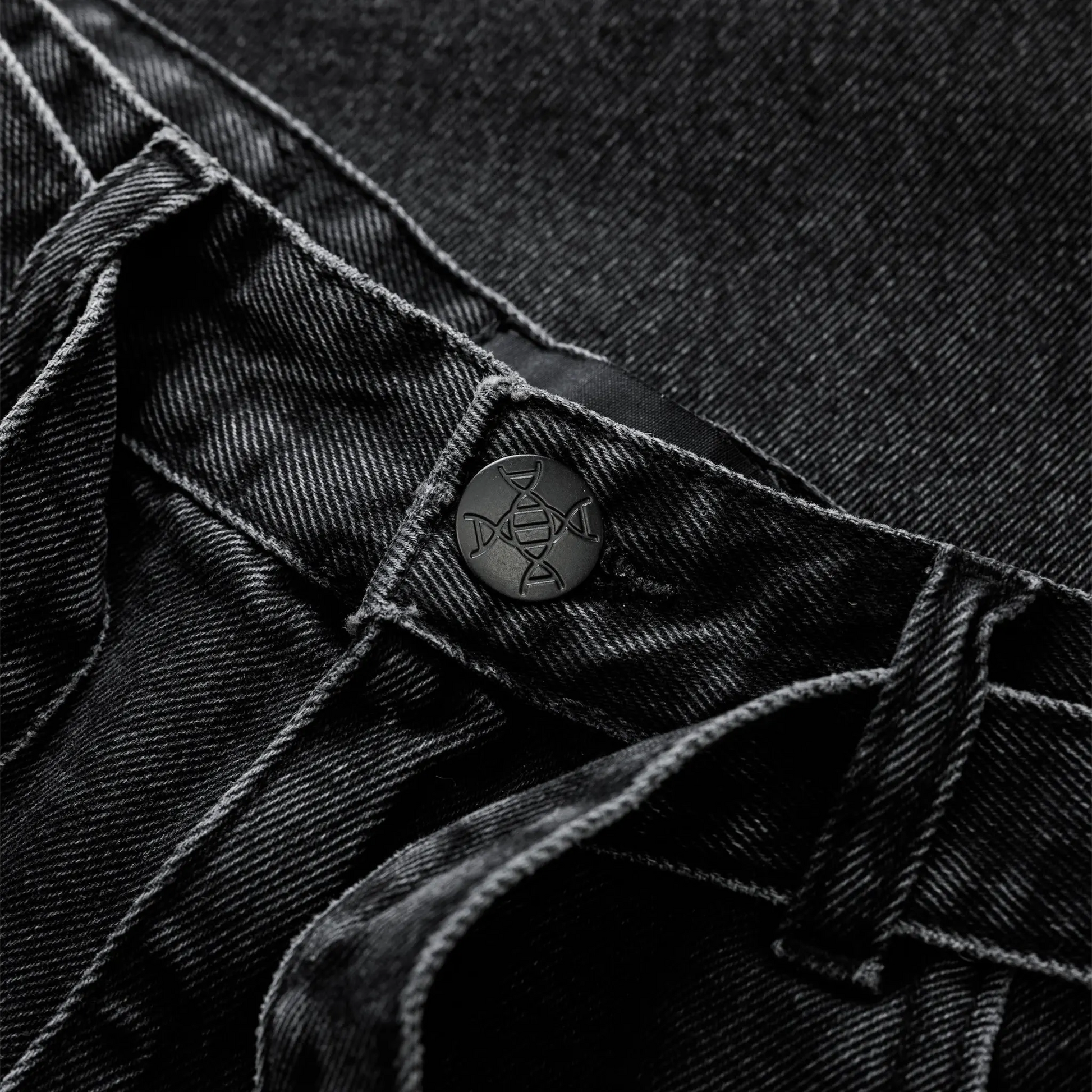 Bénir Clothing Relaxed Black Denim Jeans