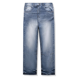 Bénir Clothing Relaxed Ripple Classic Blue Jeans