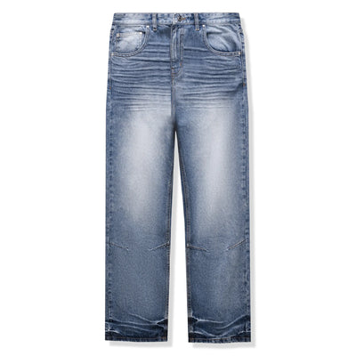 Bénir Clothing Relaxed Ripple Classic Blue Jeans