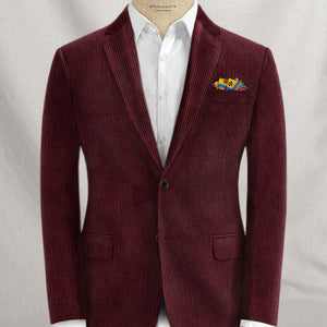 Berry Wine Corduroy Jacket