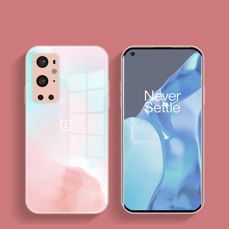 OnePlus 9 Series Colorful Wave Glass Phone Case