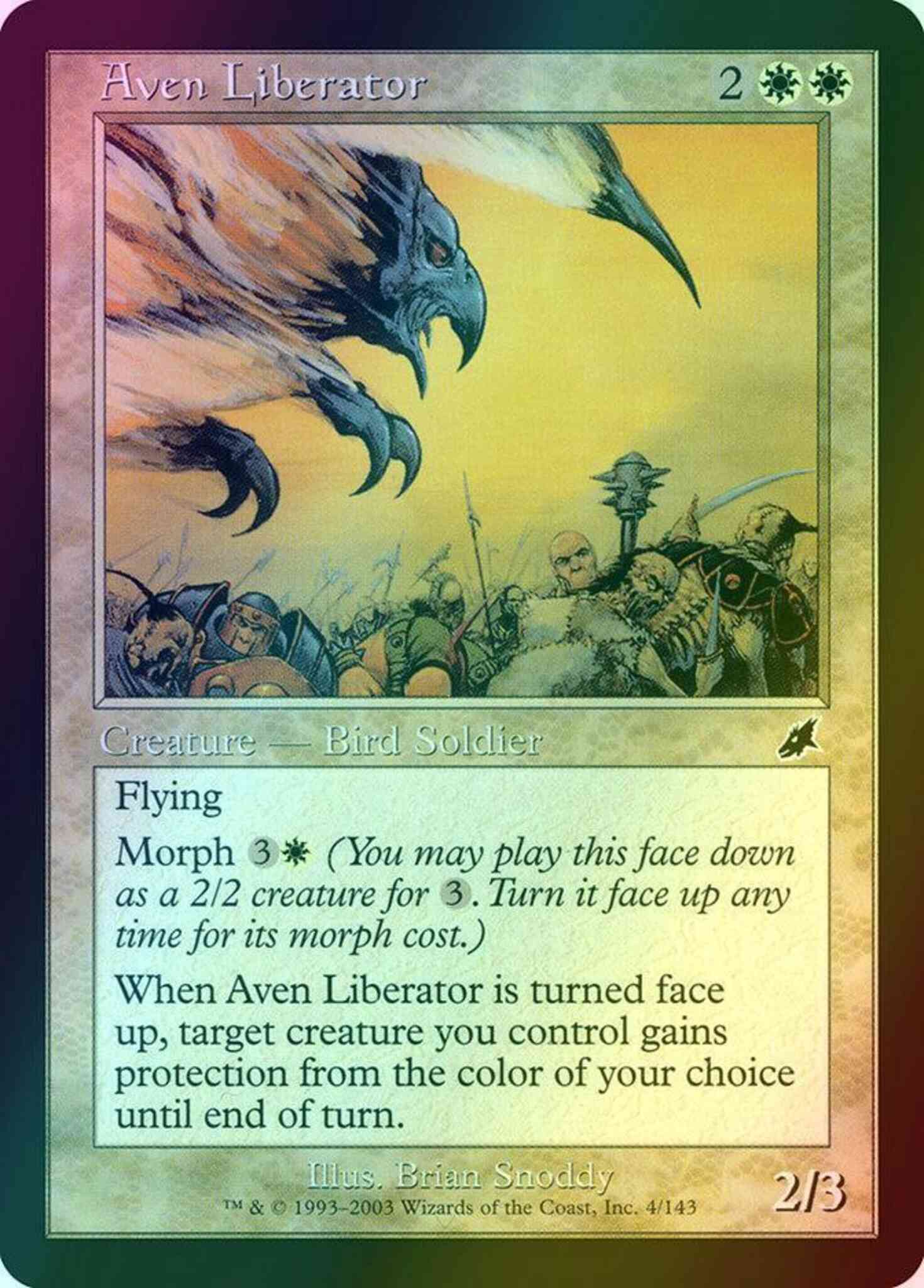 Aven Liberator [4] [Scourge] [Foil]